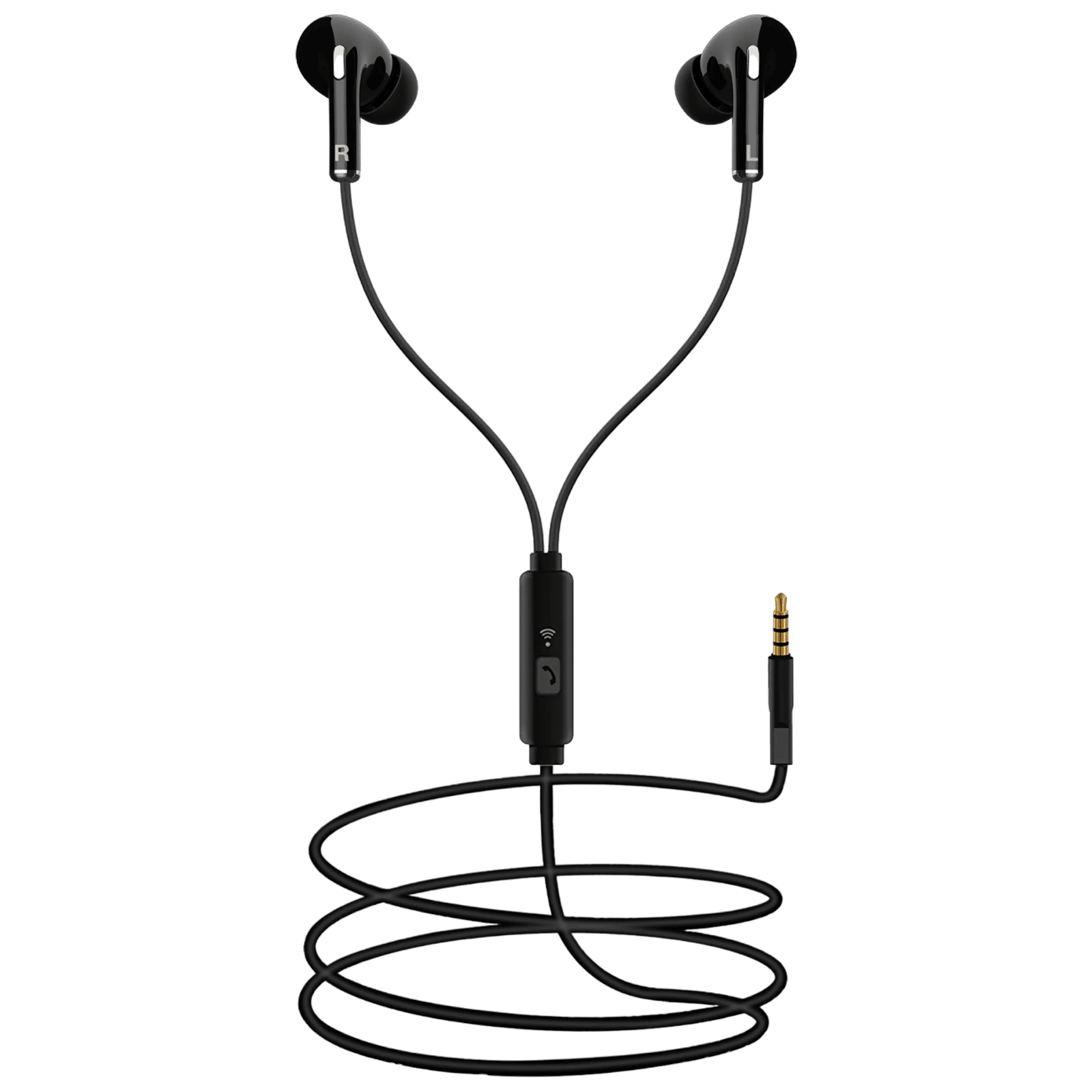 Headphones with mic online wire